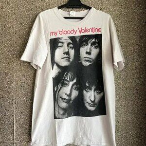 My Bloody Valentine 1991 Tour T-Shirt Rock Band Music Graphic Fan Gift Shirt 90